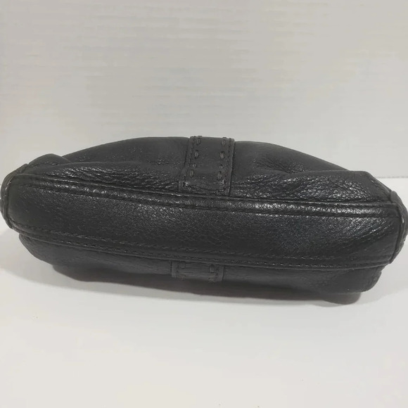 Cole Haan Womans Black  Mini Leather Clutch. - Picture 4 of 13